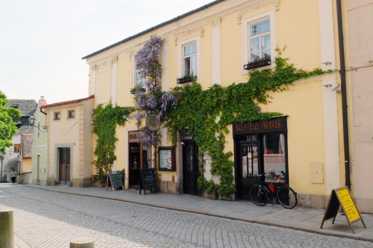 Penzion Kamenne Slunce Telc Bagian luar foto