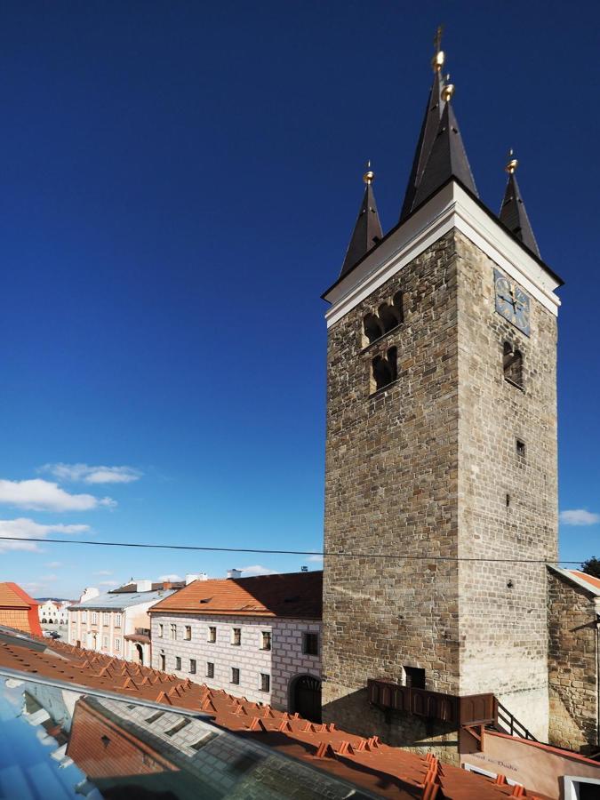 Penzion Kamenne Slunce Telc Bagian luar foto